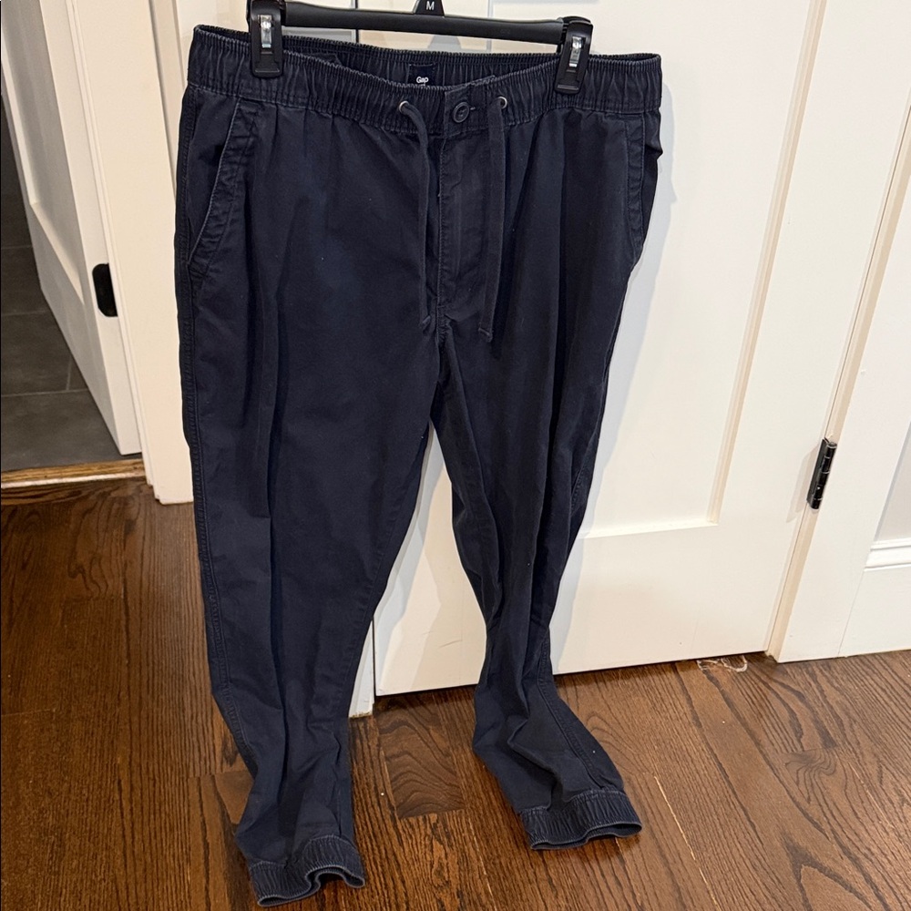 GAP Men's Navy Chinos with Drawstring